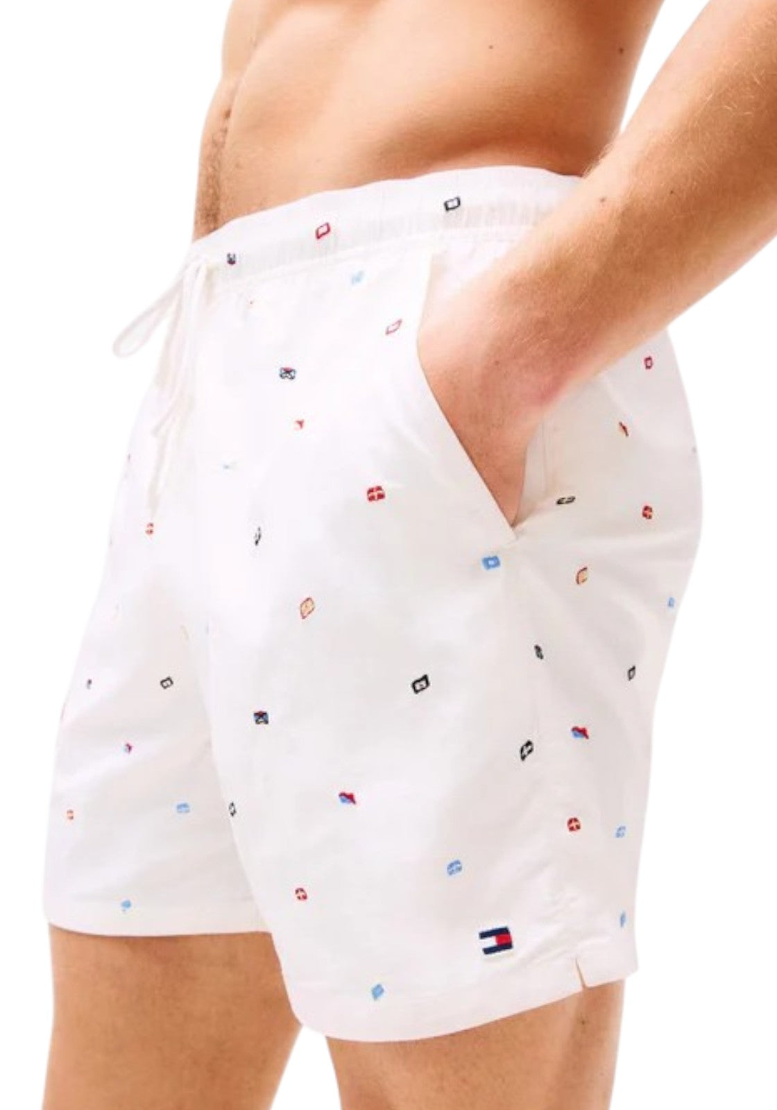 COSTUMI Bianco Tommy Hilfiger