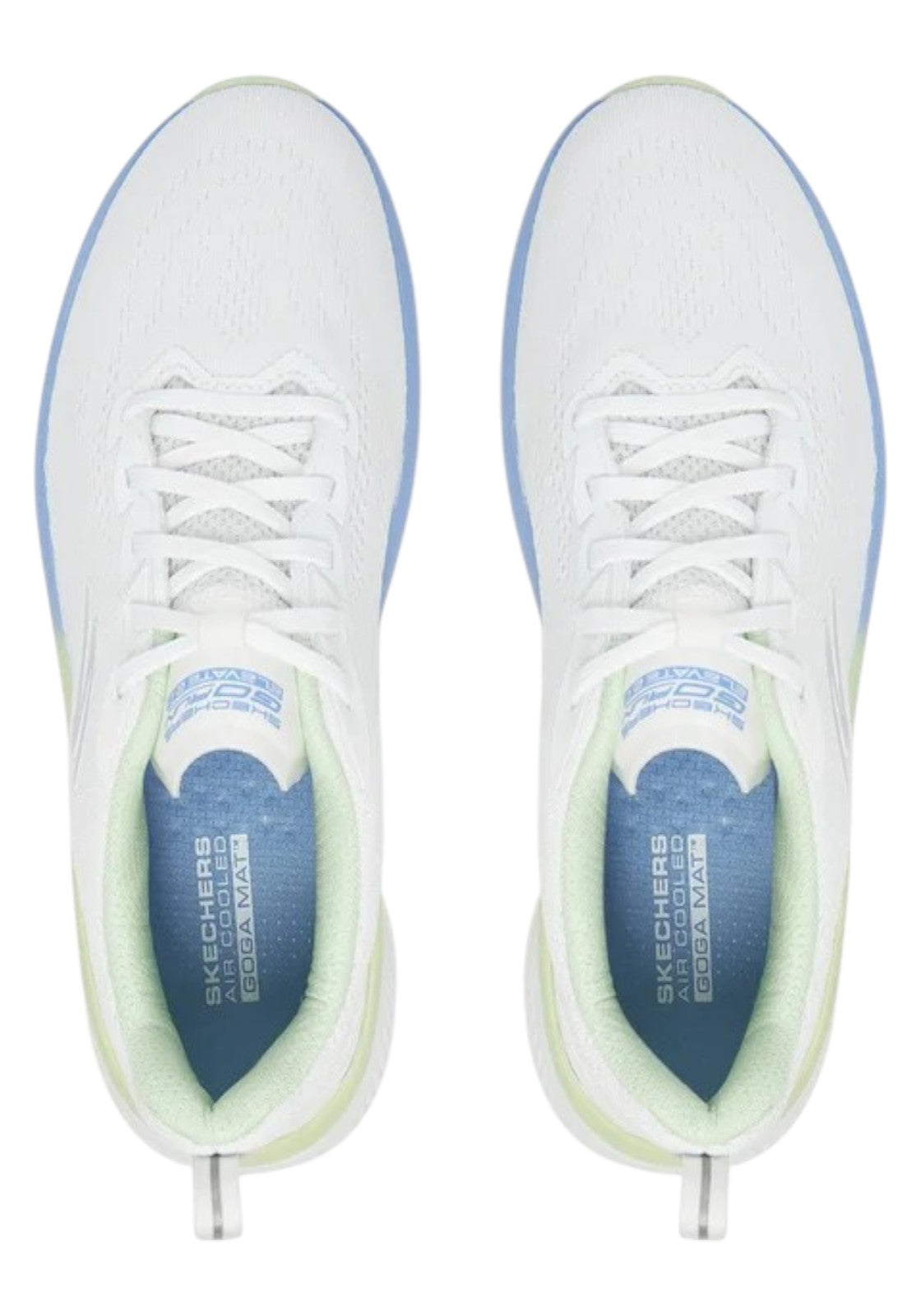 SCARPE Bianco/verde Skechers