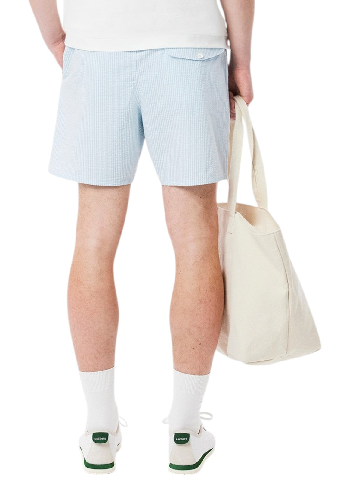 COSTUMI Celeste/bianco Lacoste