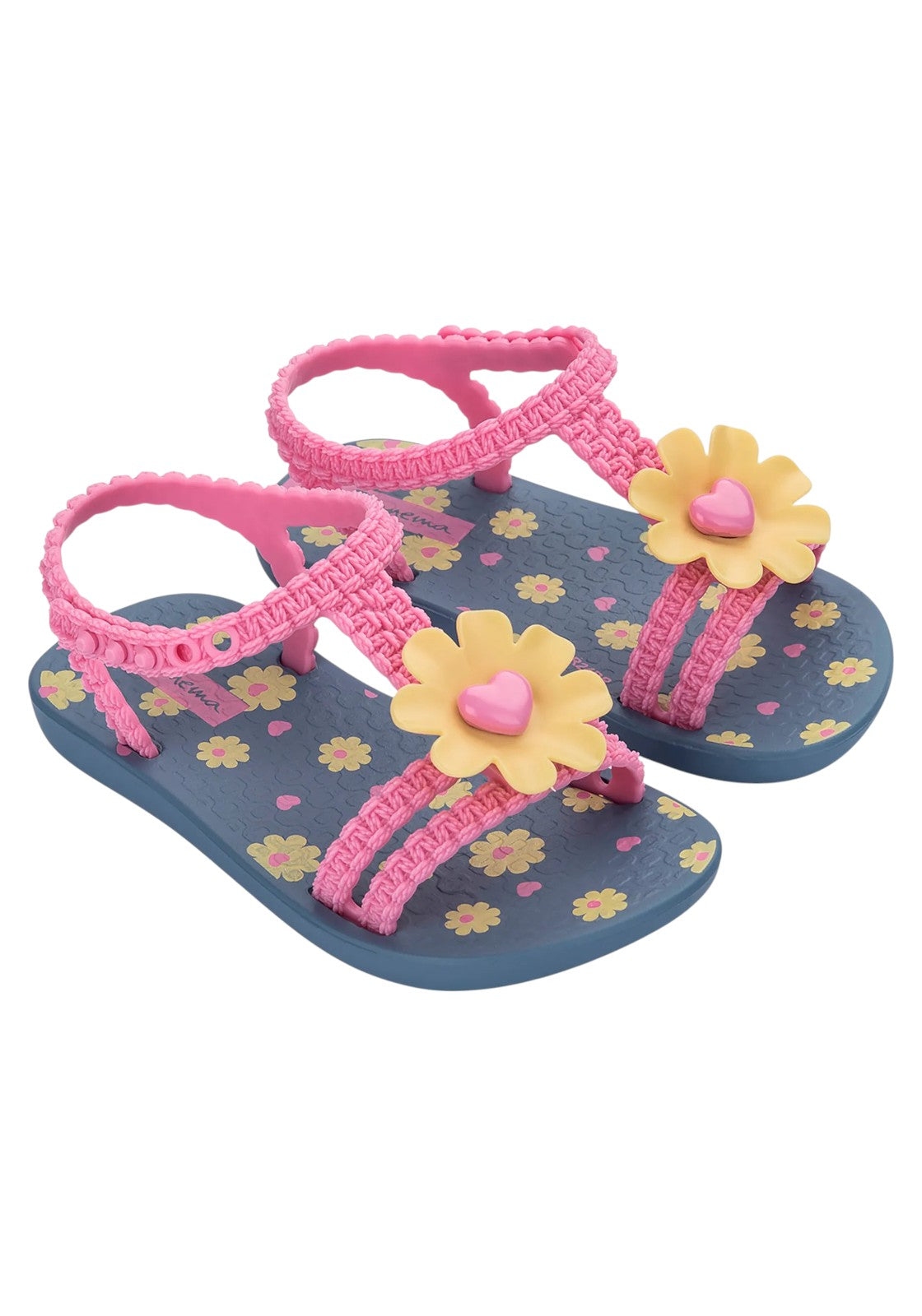CIABATTE-INFRADITO Rosa/giallo Ipanema