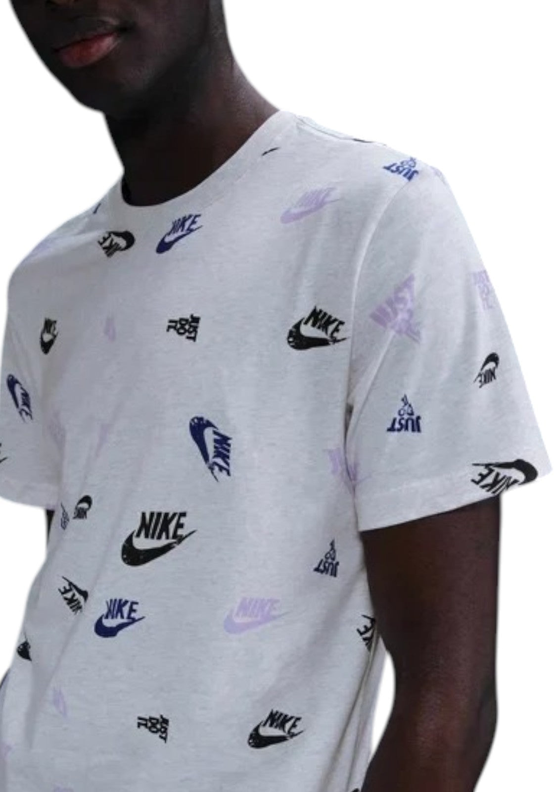 T-SHIRT E CANOTTE Grigio Melange Nike