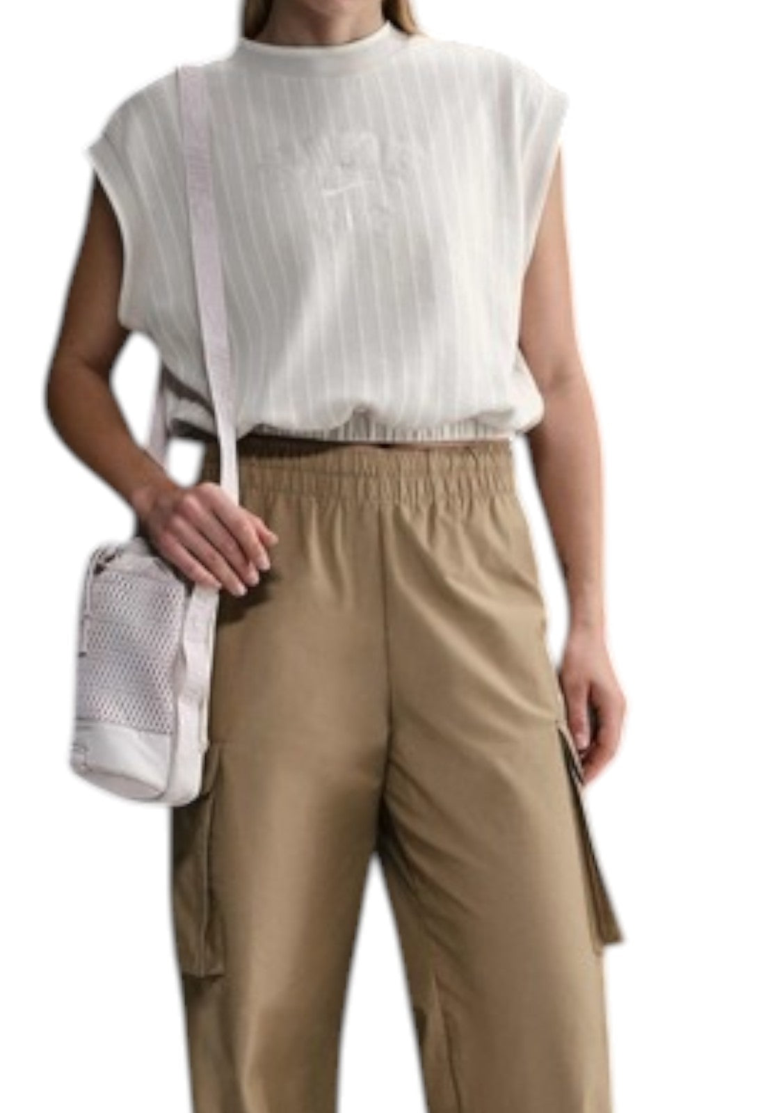 MAGLIONI E POLO Beige/bianco Nike