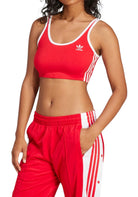 TOP PALESTRA Rosso/bianco Adidas Originals