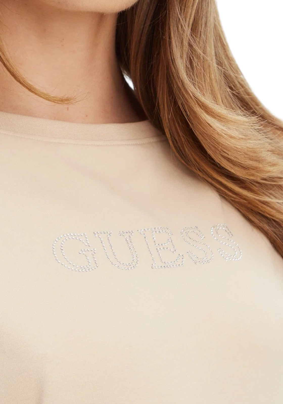 T-SHIRT E CANOTTE Beige Guess