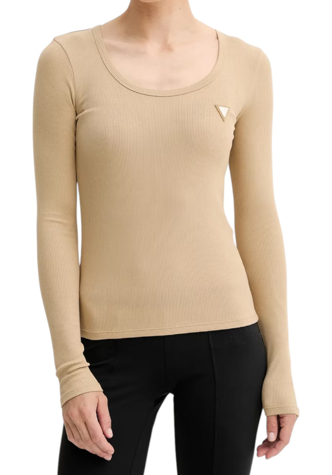 T-SHIRT E CANOTTE Beige Guess