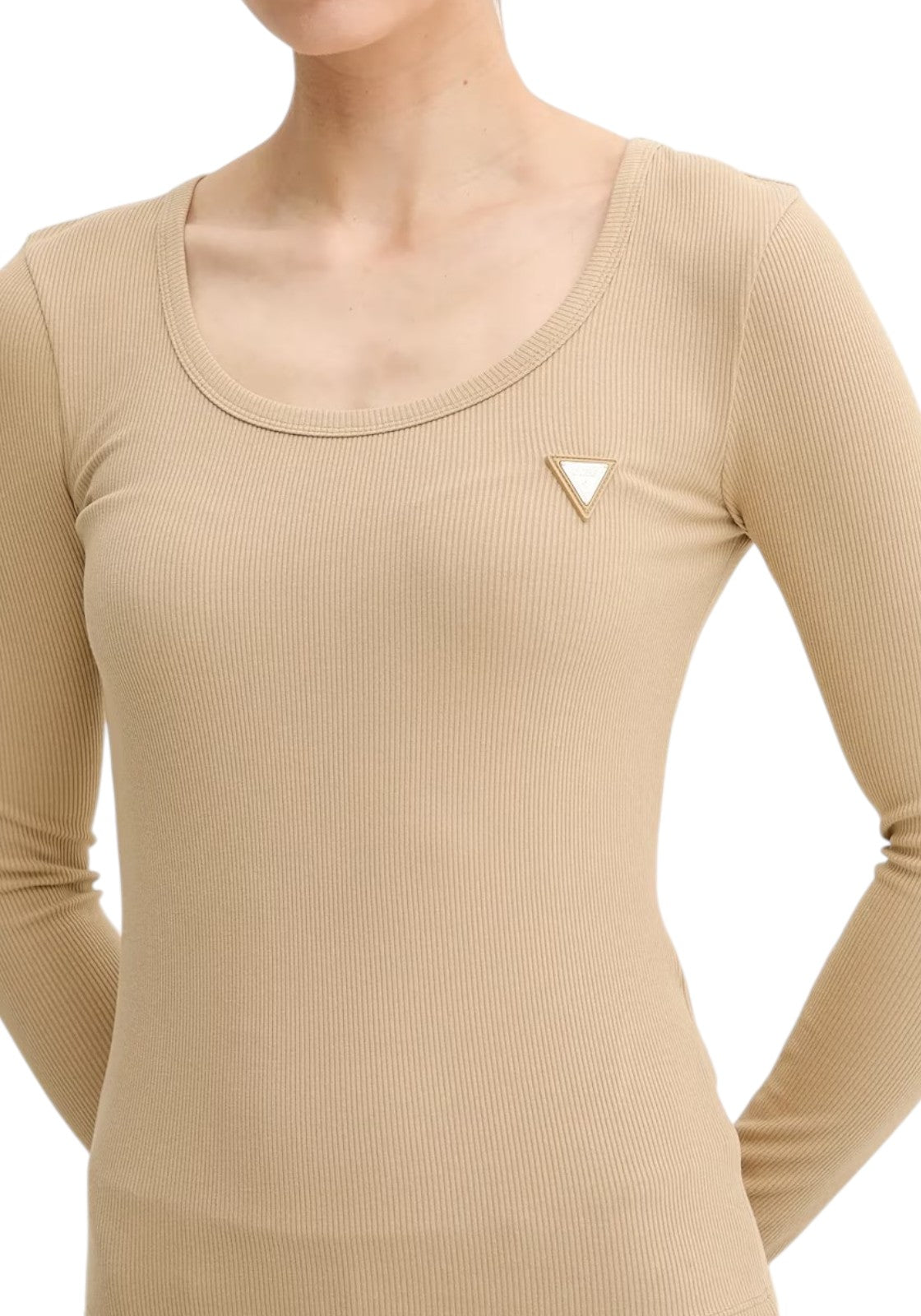 T-SHIRT E CANOTTE Beige Guess