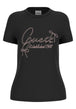 T-SHIRT E CANOTTE Nero/rosa Guess