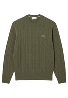 MAGLIONI E POLO Verde Militare Lacoste