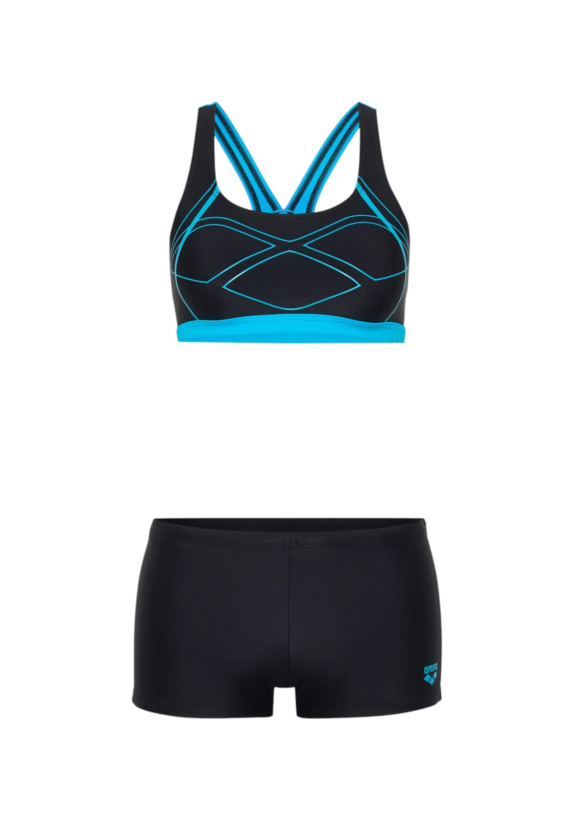 COSTUMI Nero/azzurro Arena