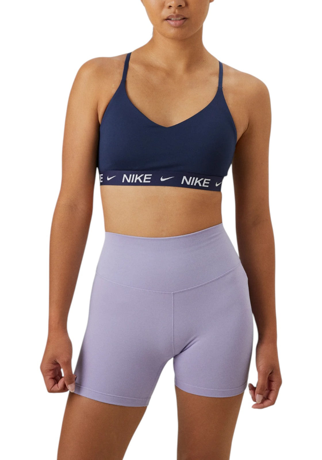 TOP PALESTRA Blu/bianco Nike