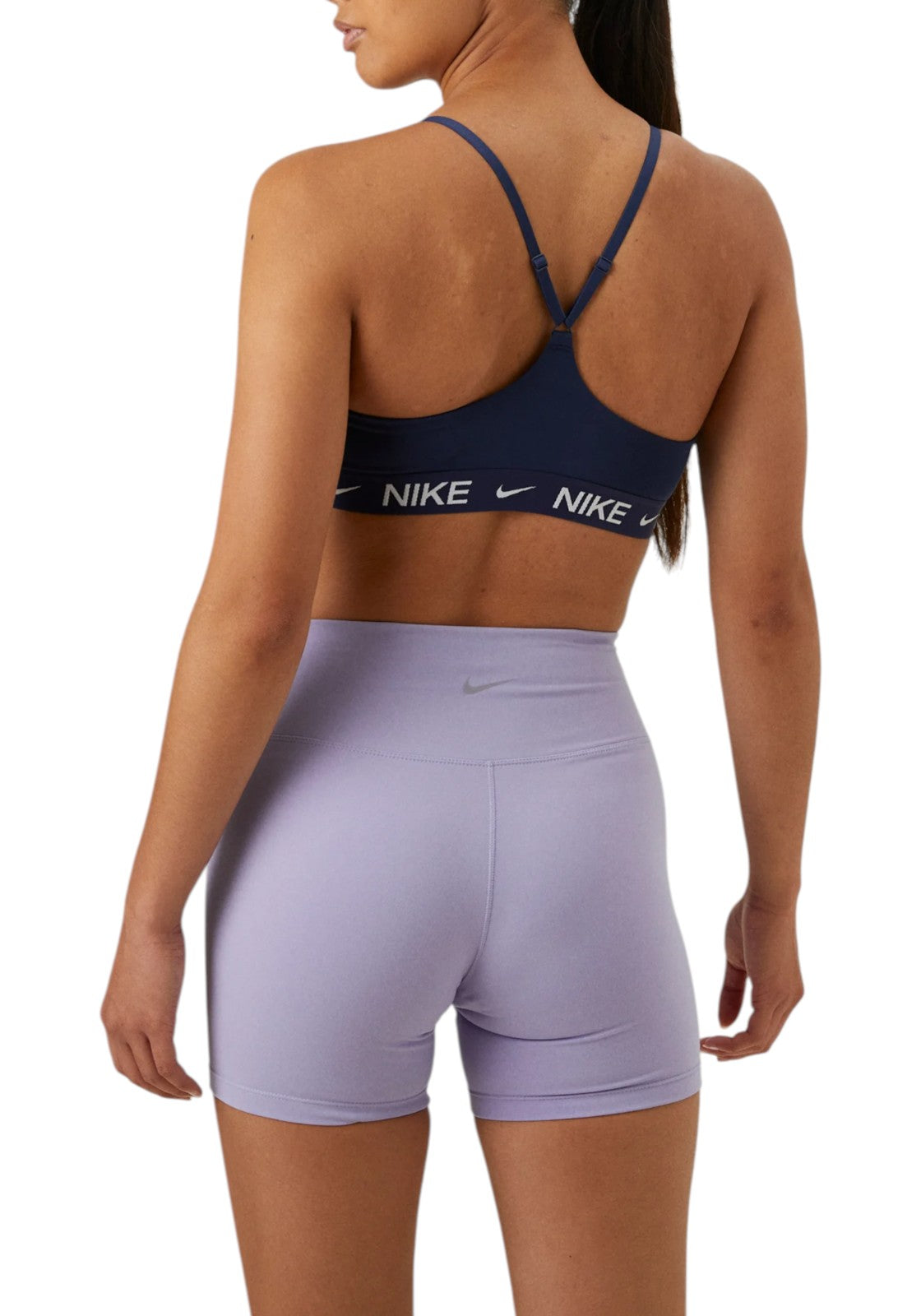 TOP PALESTRA Blu/bianco Nike