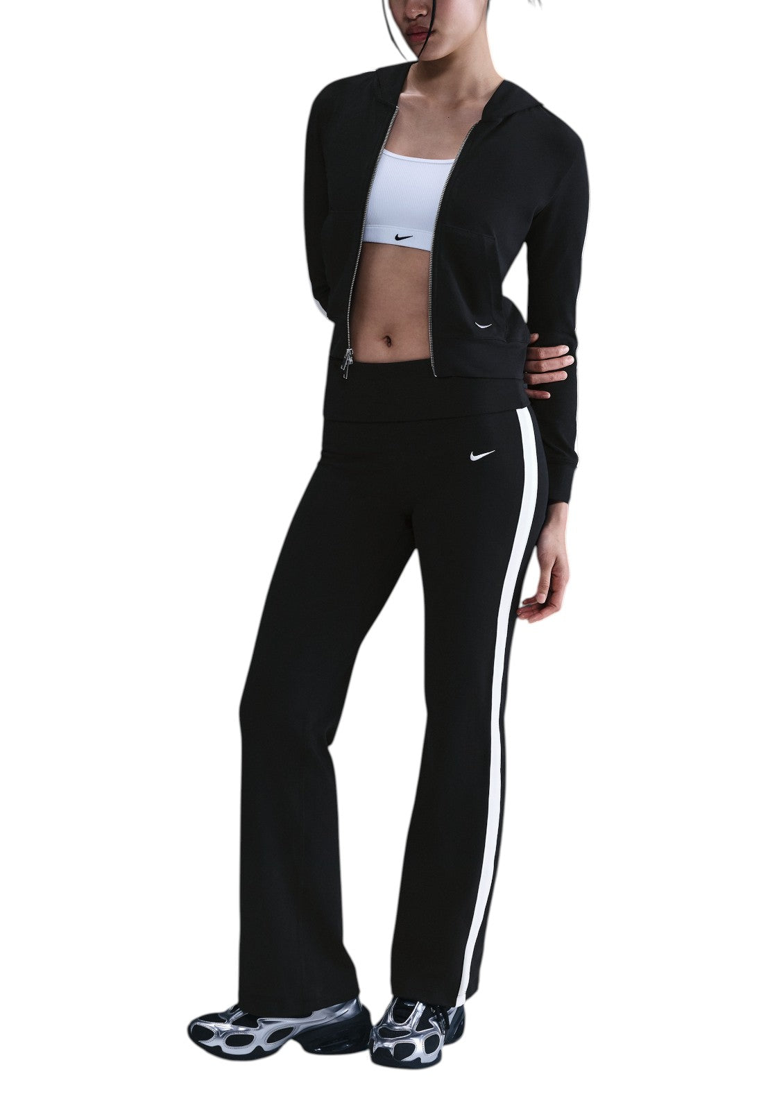 PANTALONI Nero/bianco Nike