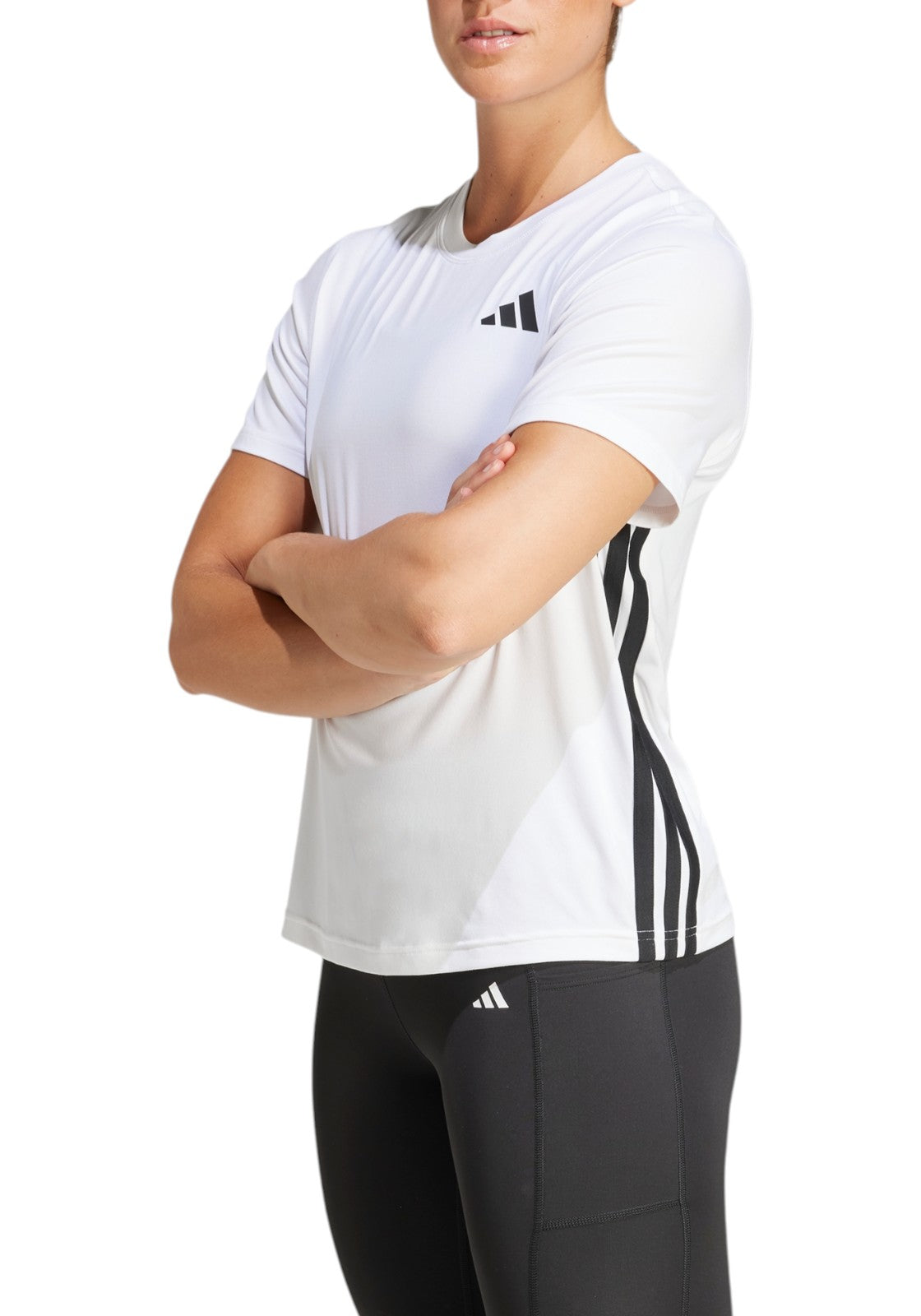 T-SHIRT E CANOTTE Bianco/nero Adidas