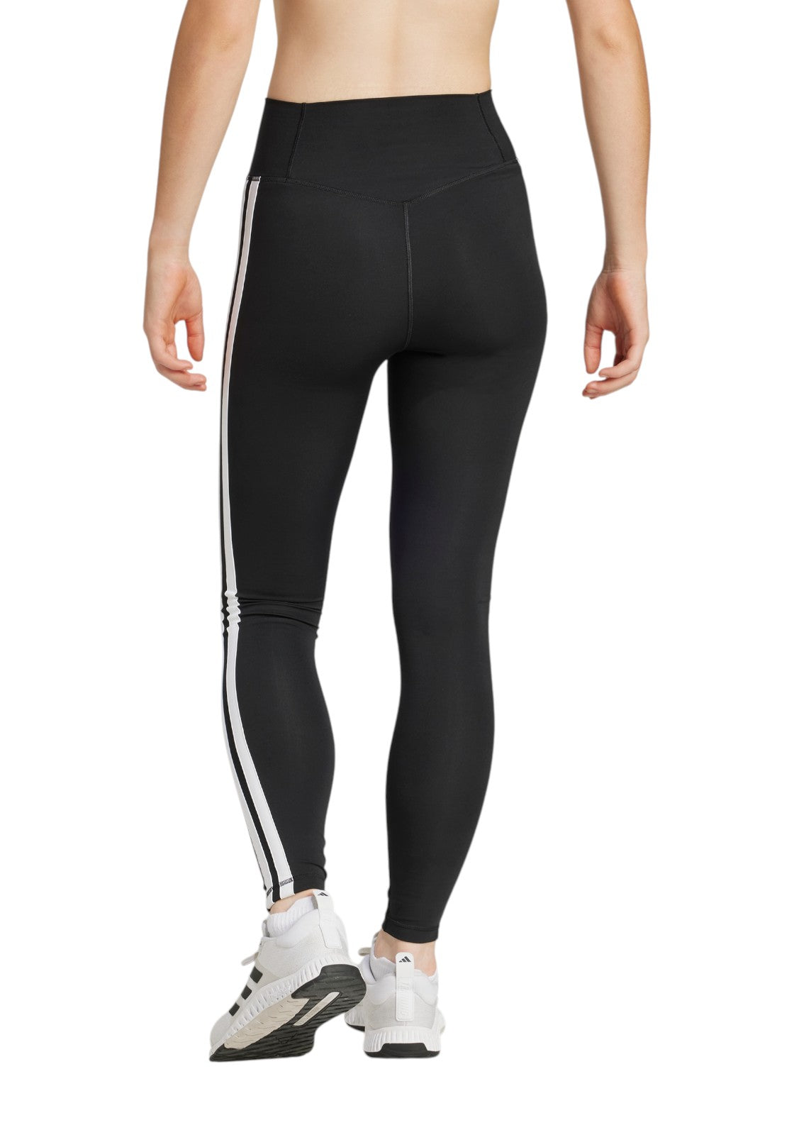 PANTALONI Nero/bianco Adidas