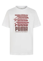 T-SHIRT E CANOTTE Bianco/bordeaux Puma