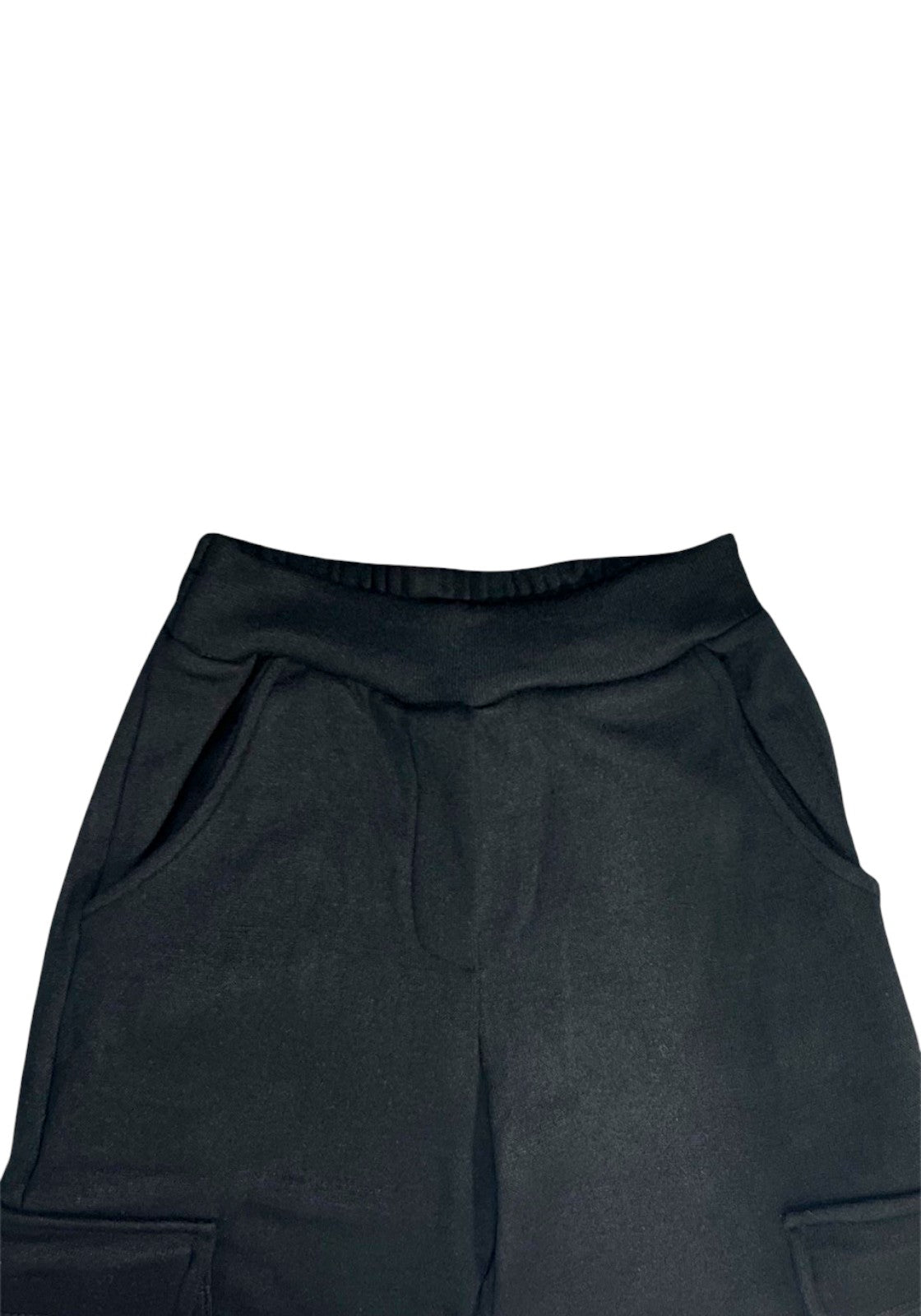 PANTALONI Nero/argento Cafenoir