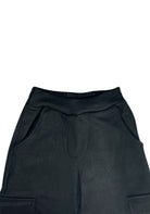 PANTALONI Nero/argento Cafenoir