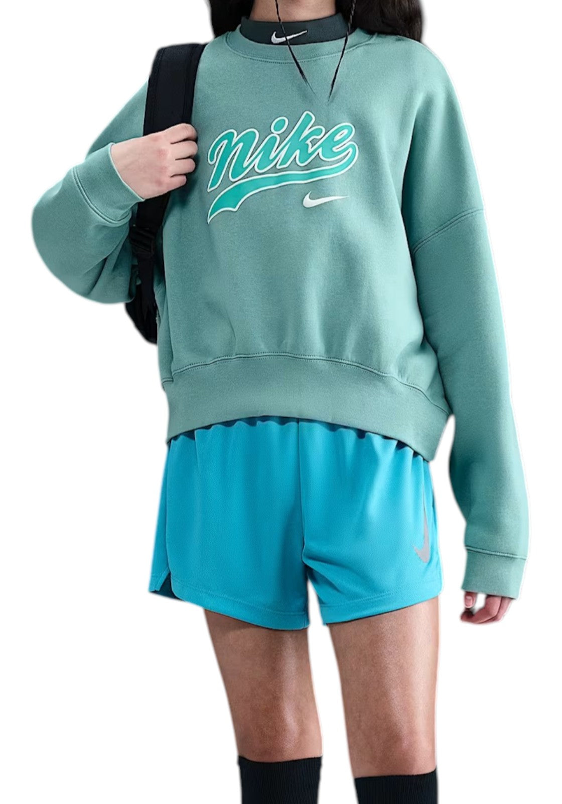 FELPE Verde Salvia Nike