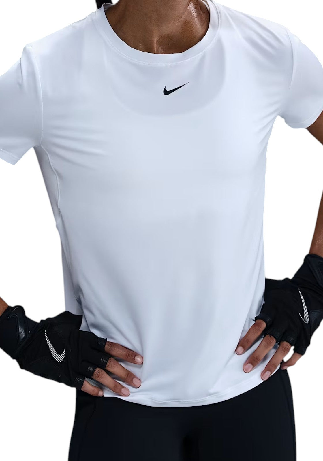 T-SHIRT E CANOTTE Bianco/nero Nike