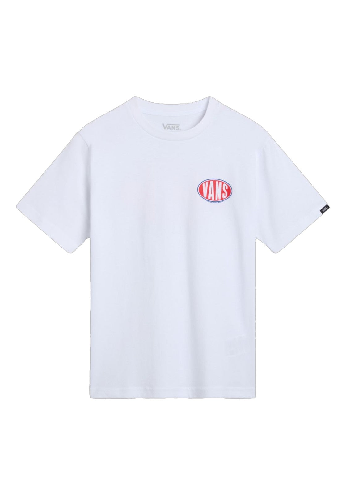 T-SHIRT E CANOTTE Bianco/azzurro Vans