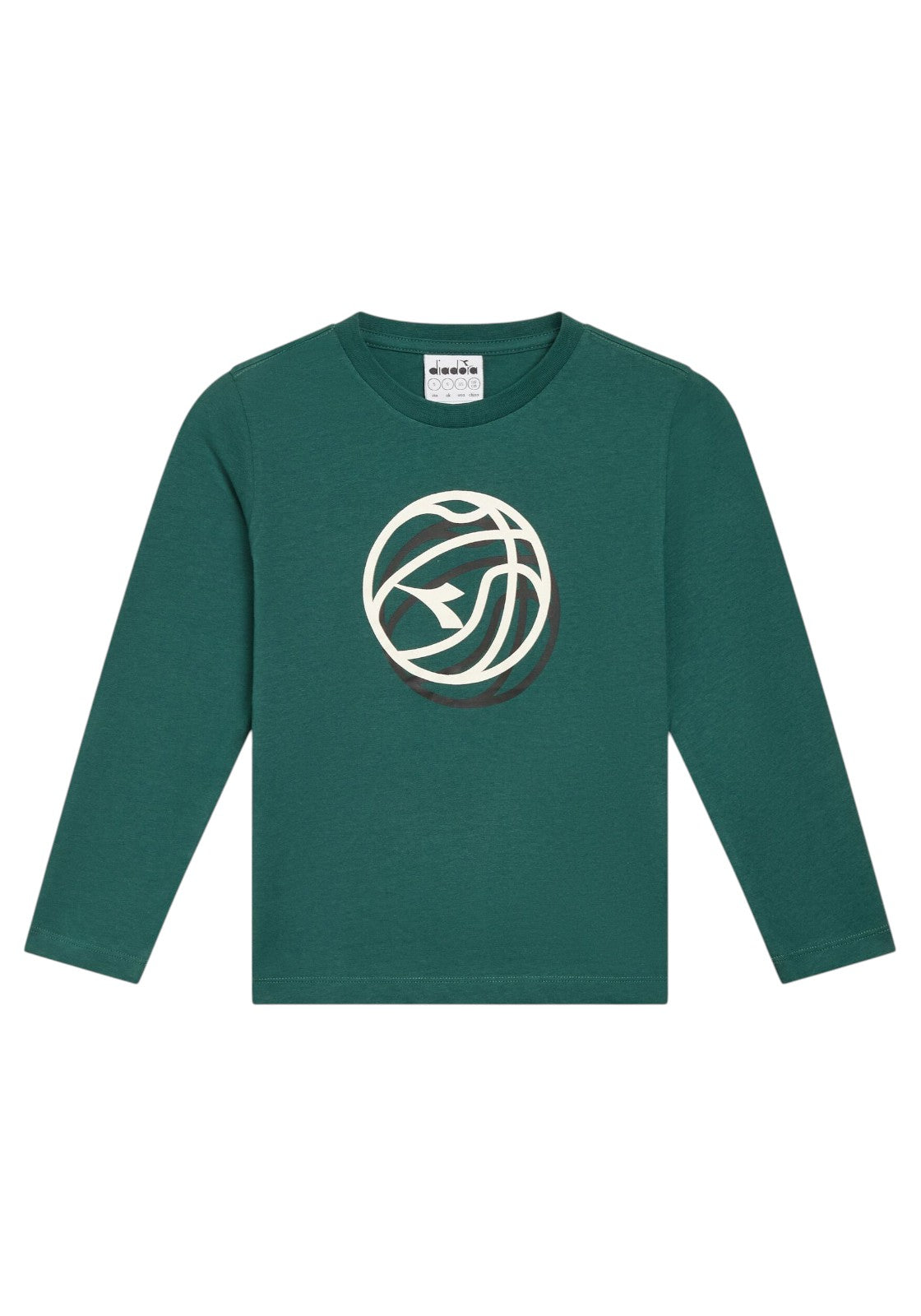 T-SHIRT E CANOTTE Petrolio/bianco Diadora