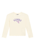 T-SHIRT E CANOTTE Panna/lilla Diadora
