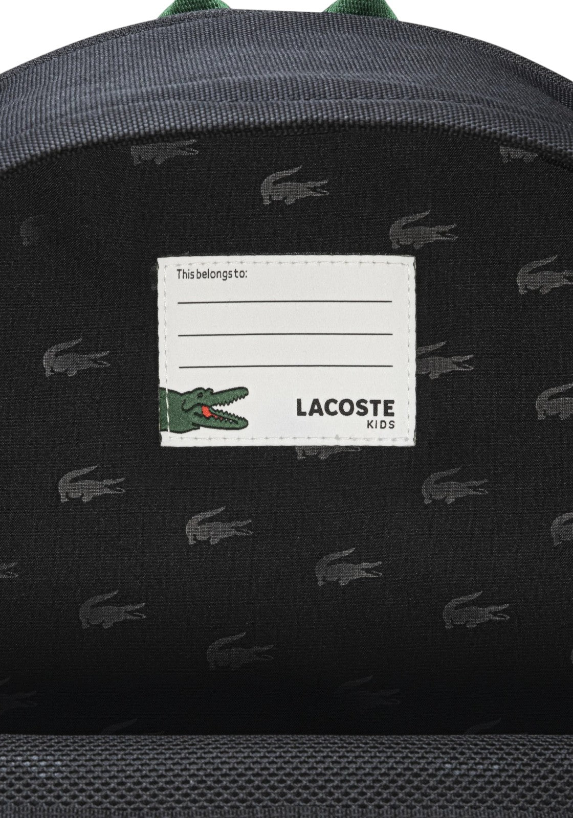 ACCESSORI LIFESTYLE Nero/verde Lacoste