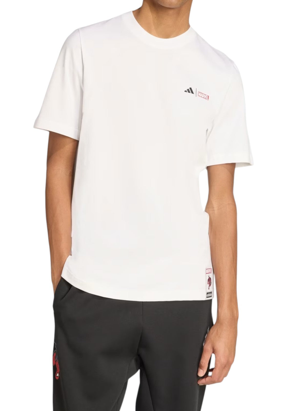 T-SHIRT E CANOTTE Bianco/nero Adidas