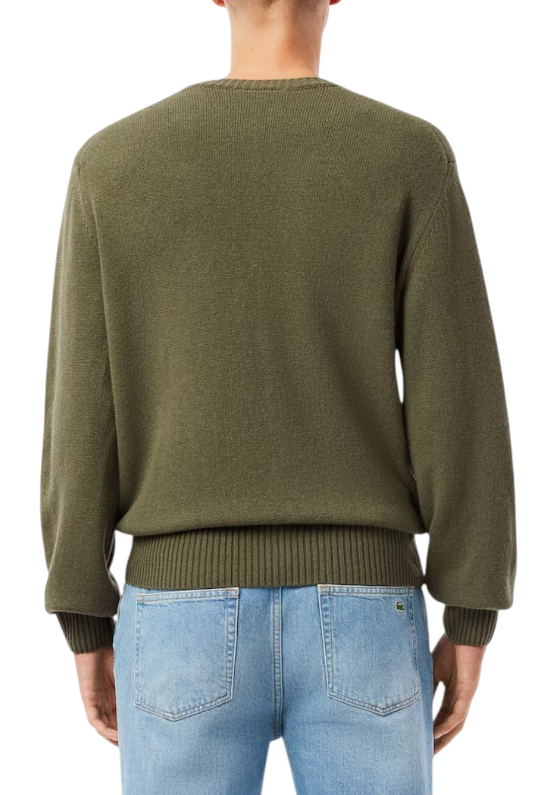 MAGLIONI E POLO Verde Militare Lacoste