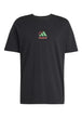 T-SHIRT E CANOTTE Nero/verde Adidas