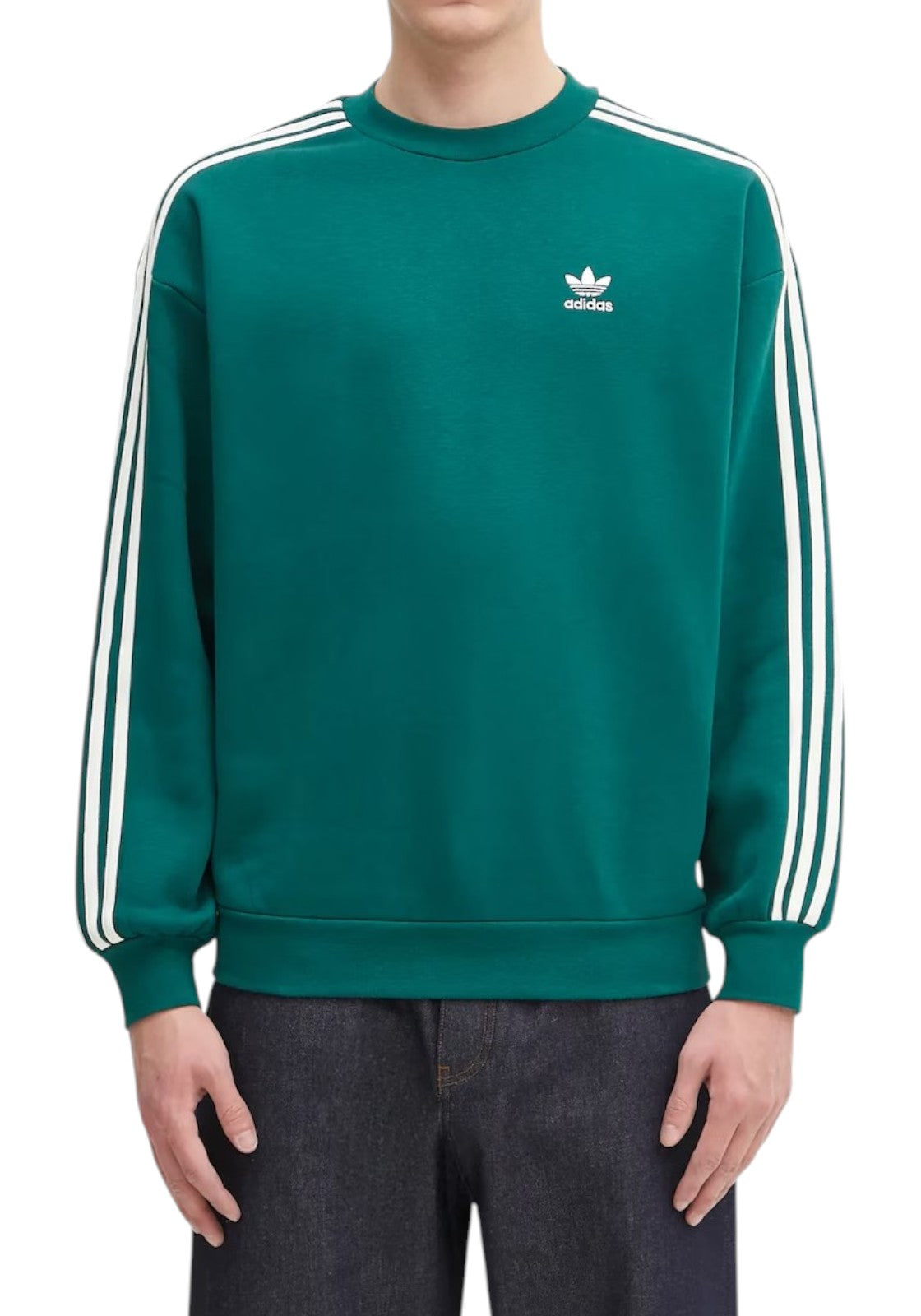 FELPE Verde/bianco Adidas Originals