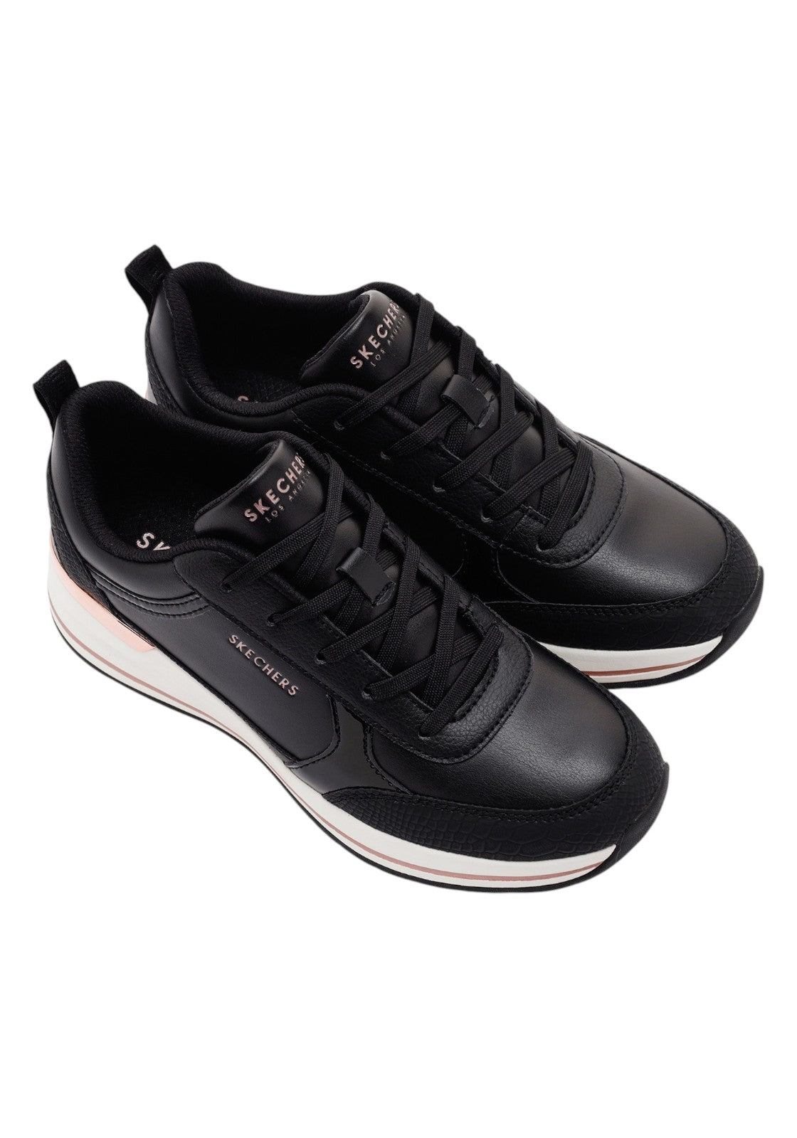 SCARPE Nero/bronzo Skechers