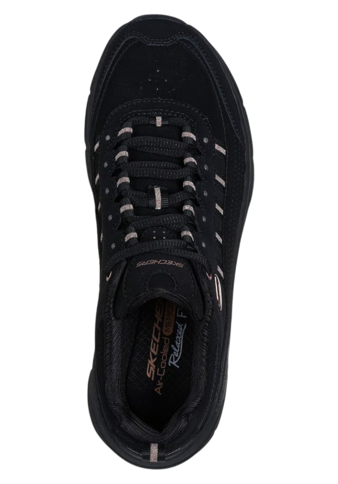 SCARPE Nero/bronzo Skechers