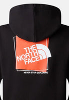 FELPE Nero/rosso The North Face