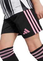 PANTALONCINI Nero/rosa Adidas