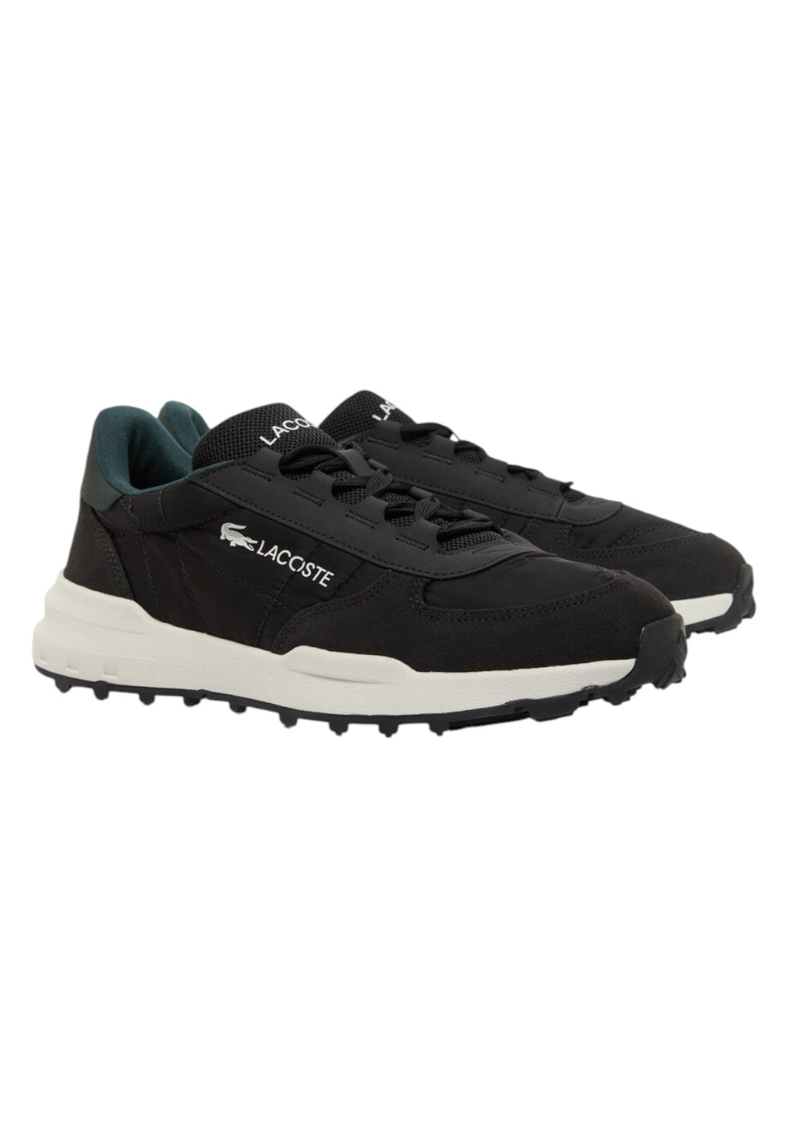 SCARPE Nero/verde Lacoste
