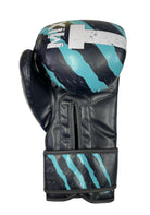 BOXE-KARATE-JUDO Nero/celeste Leone