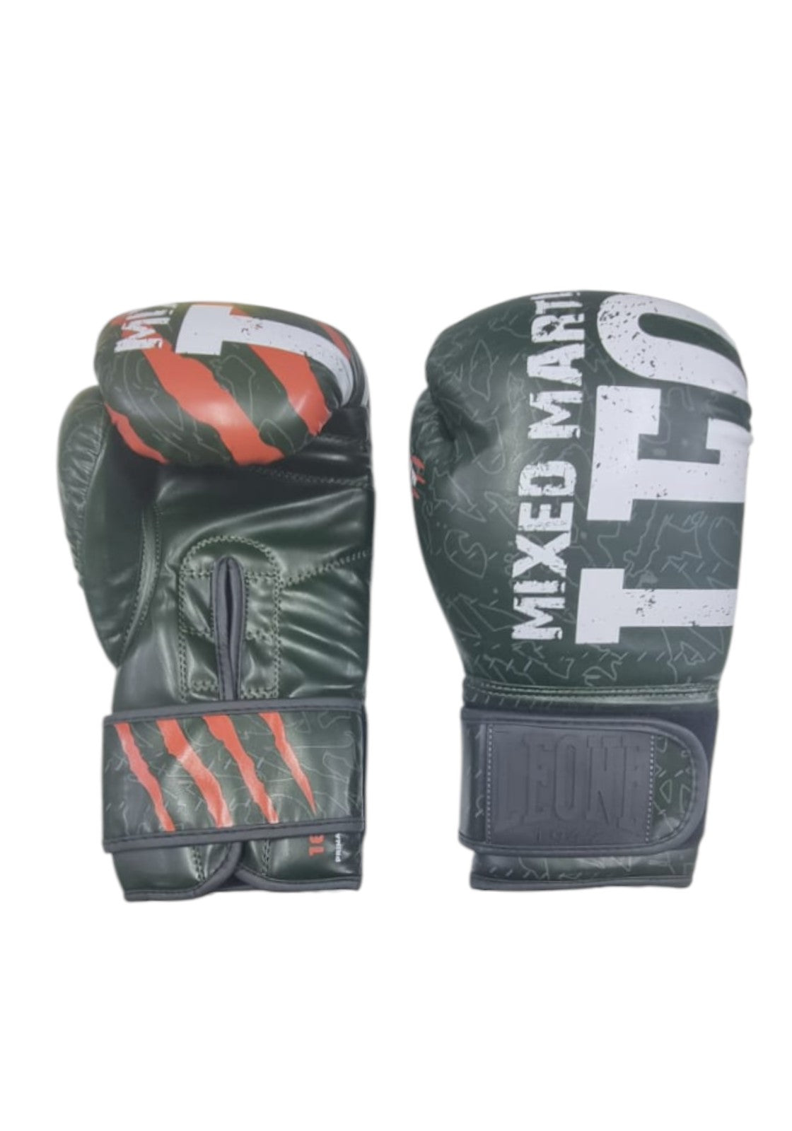 BOXE-KARATE-JUDO Verde/arancio Leone