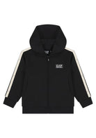 FELPE Nero/panna Ea7