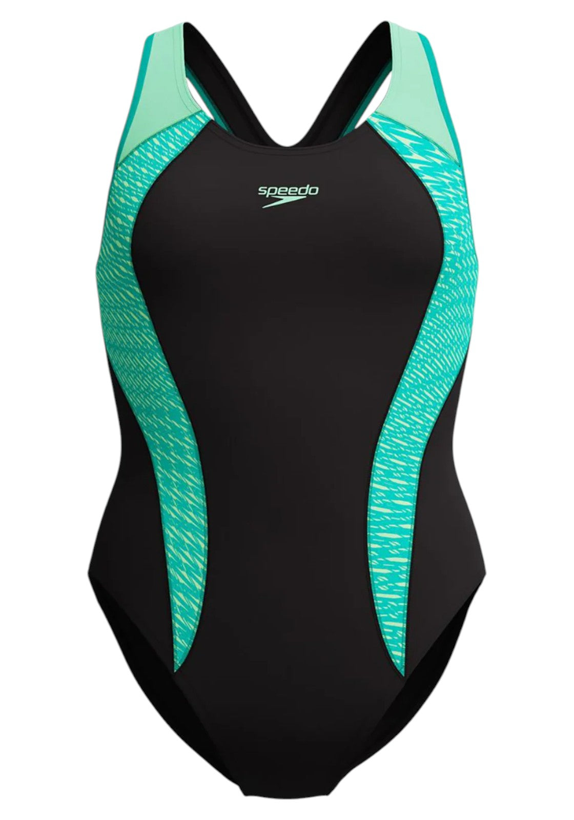 COSTUMI Nero/verde Speedo