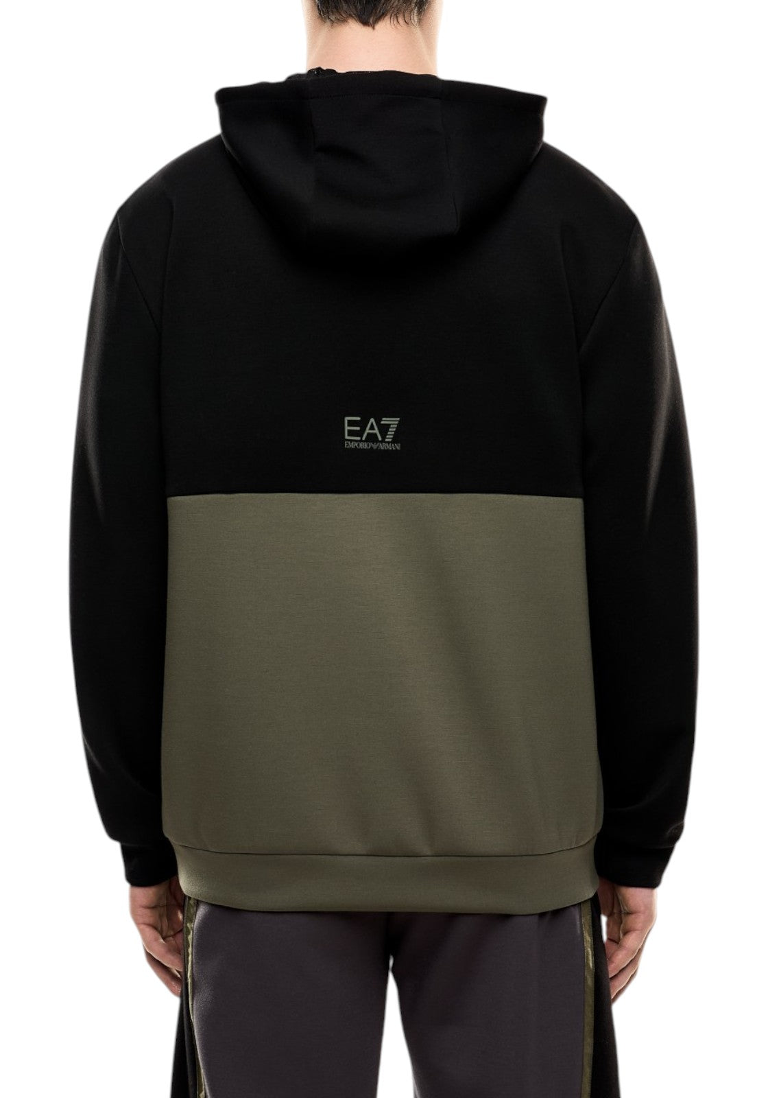 FELPE Verde/nero Ea7