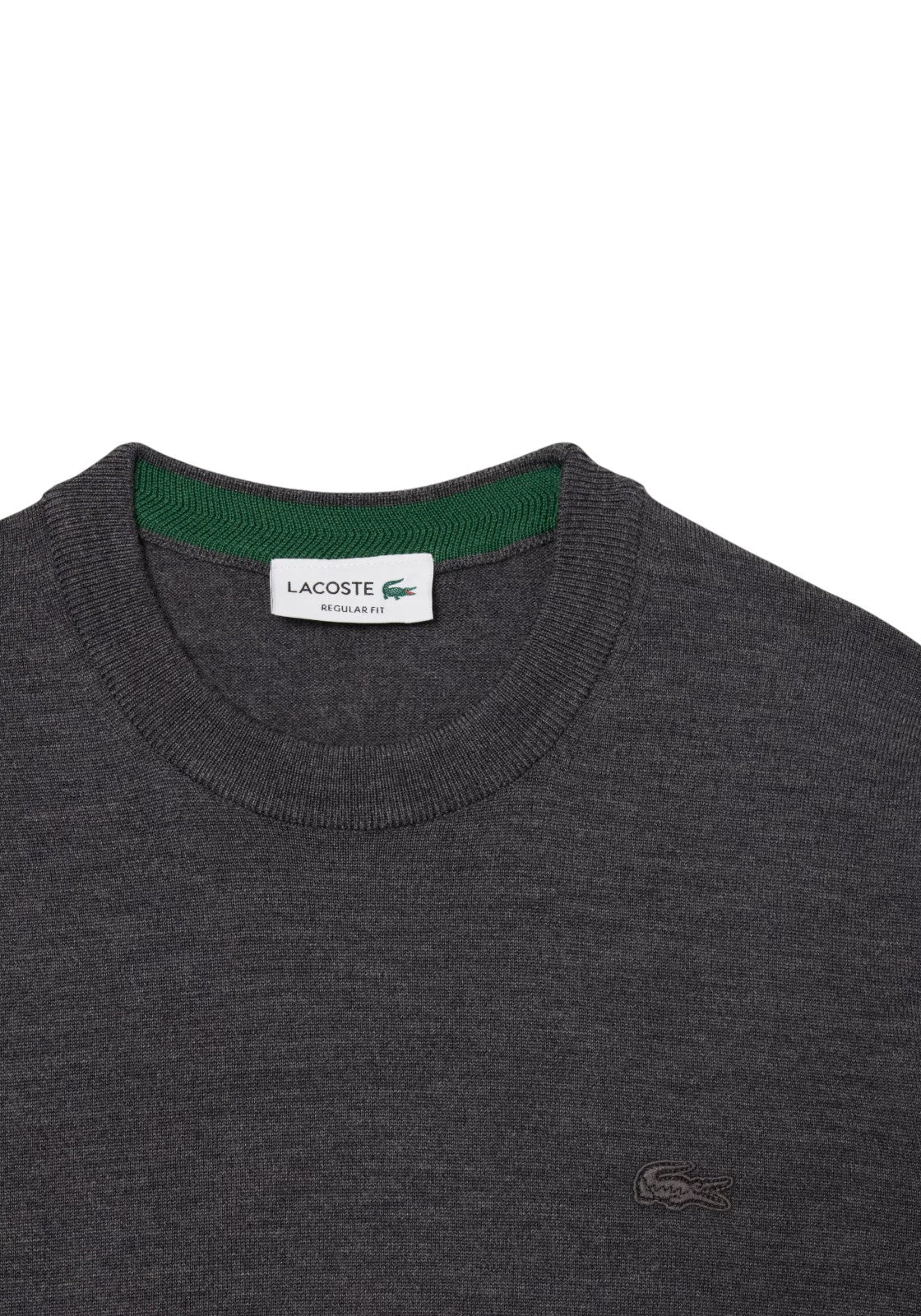 MAGLIONI E POLO Grigio Melange Lacoste