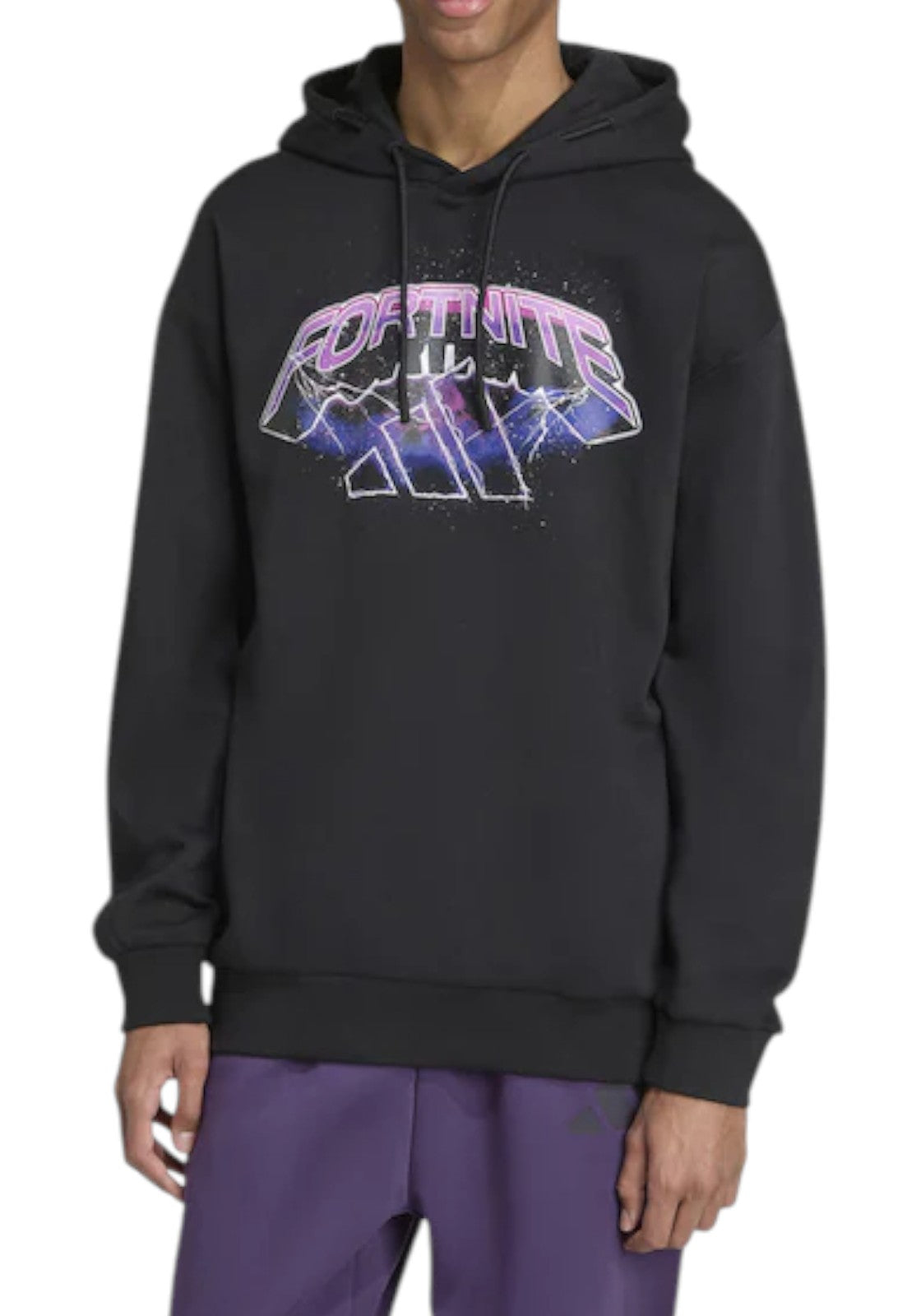 FELPE Nero/viola Adidas