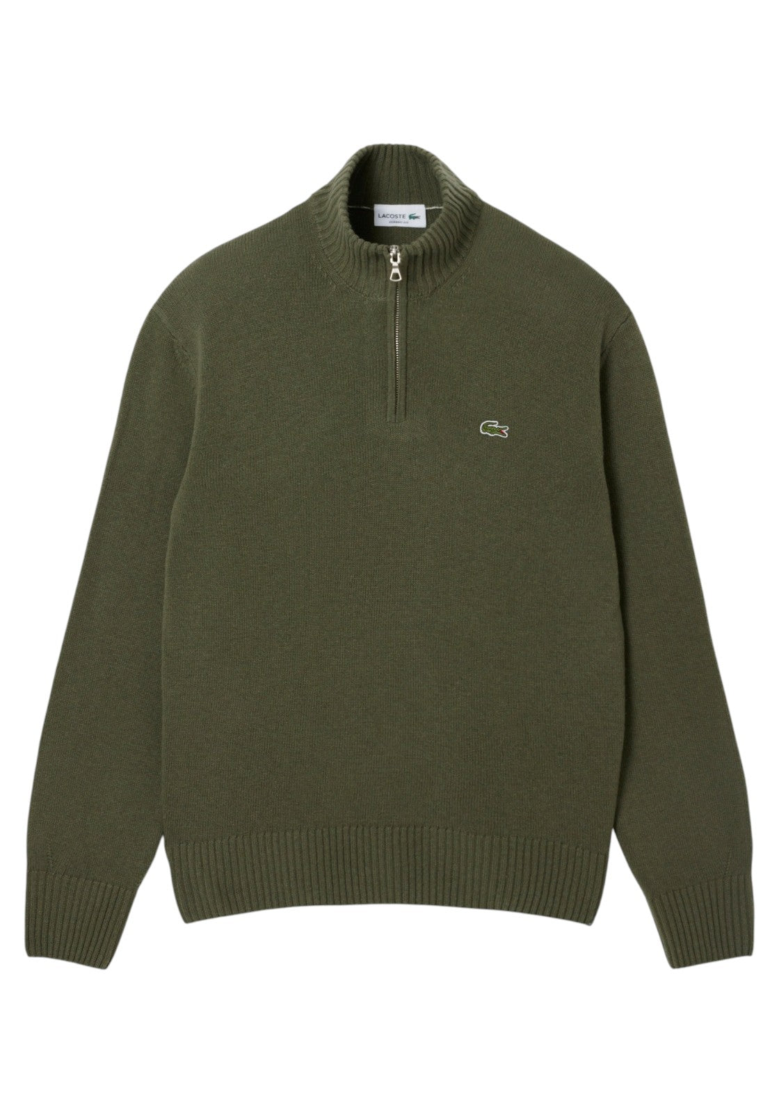 MAGLIONI E POLO Verde Militare Lacoste