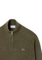 MAGLIONI E POLO Verde Militare Lacoste