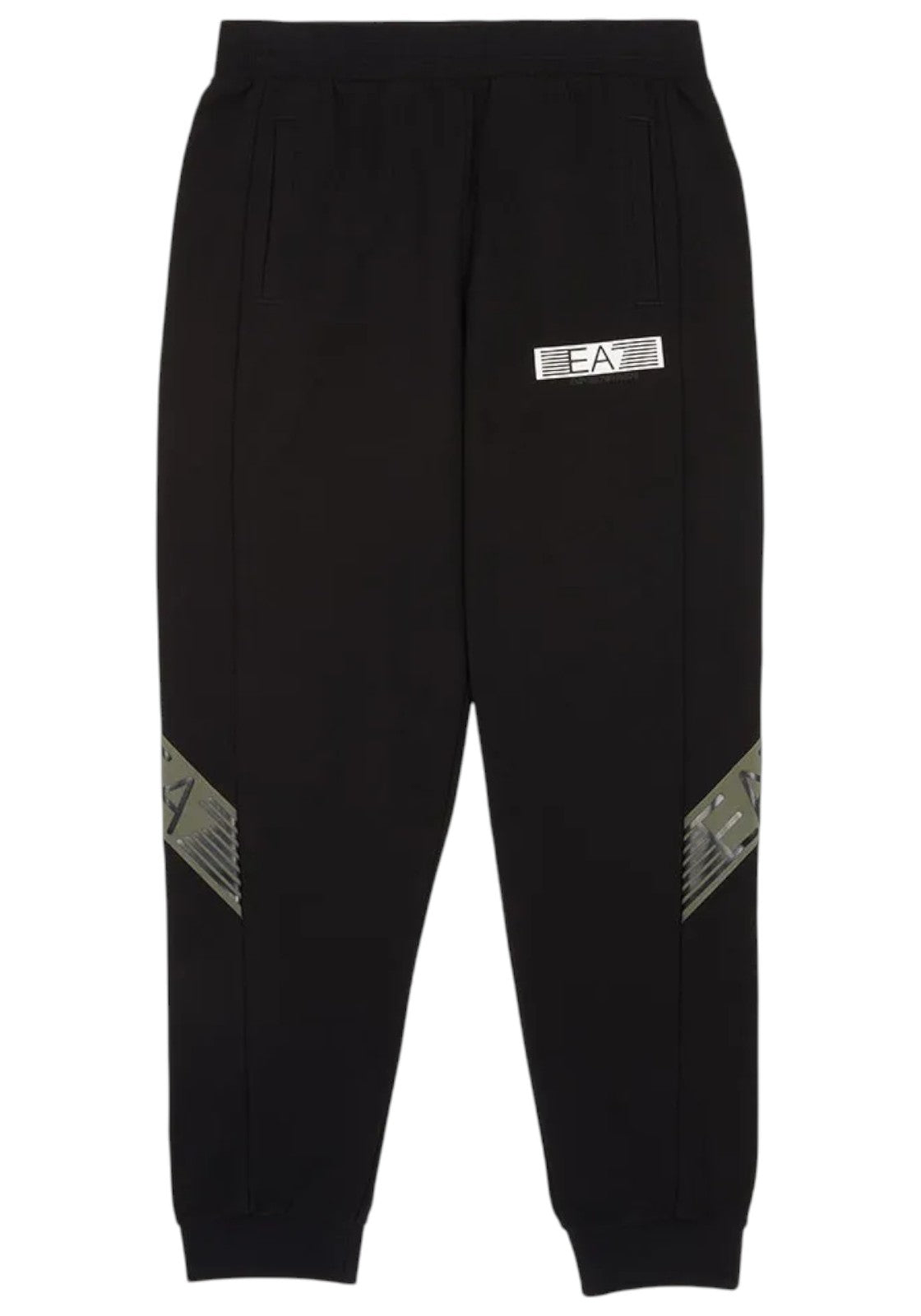 PANTALONI Nero/verde Ea7