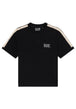 T-SHIRT E CANOTTE Nero/panna Ea7