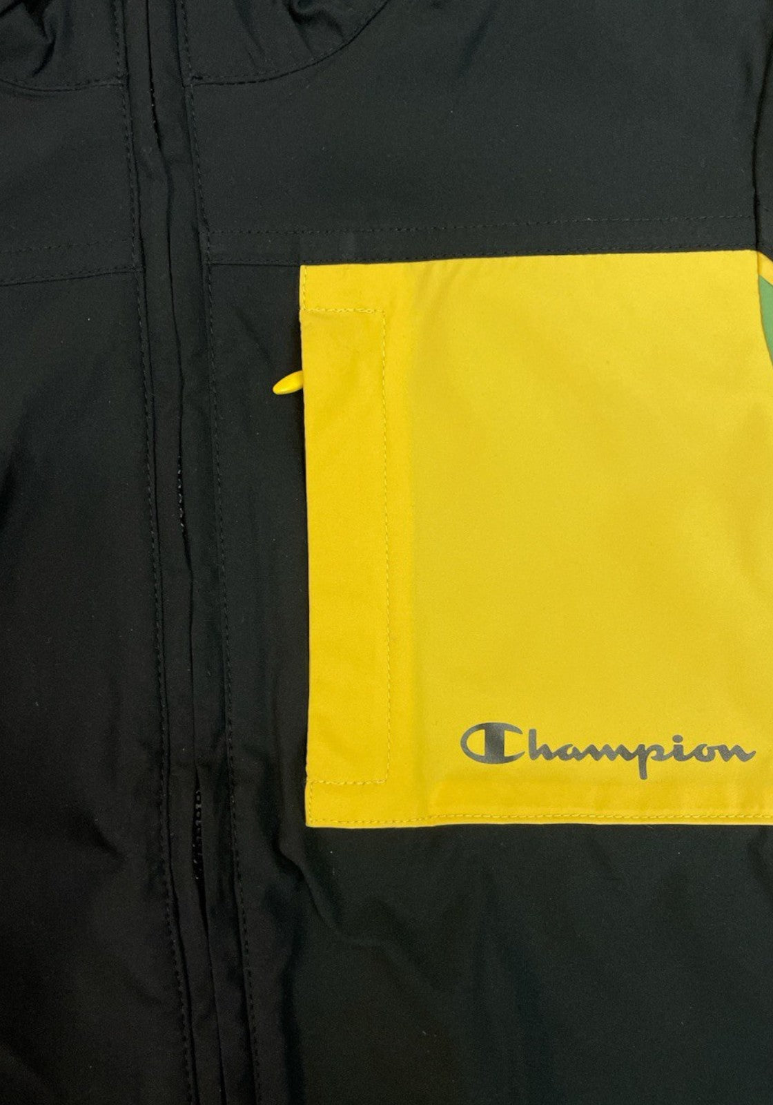 GIUBBINI E GIACCHE Nero/verde Champion