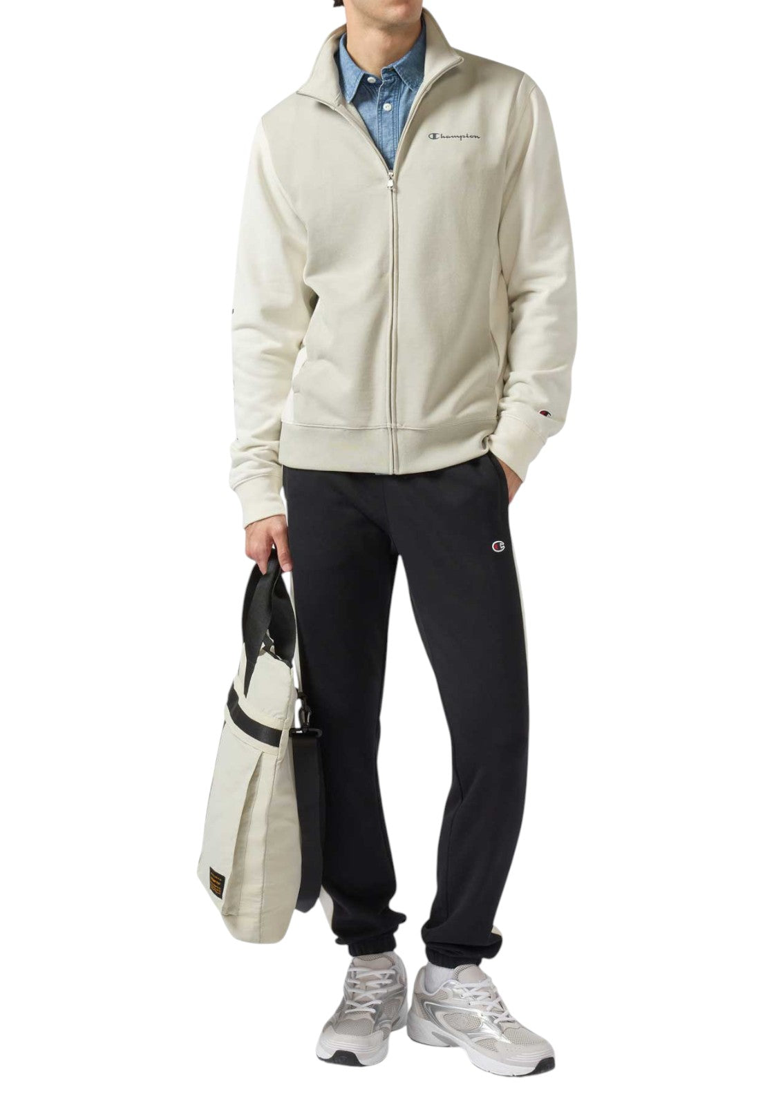 TUTE Beige/nero Champion