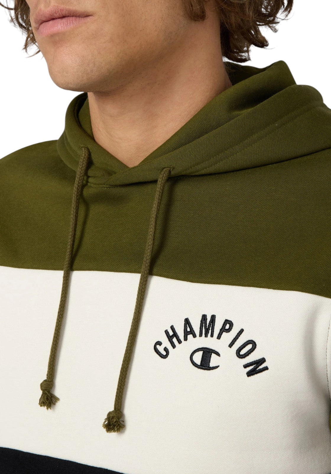 FELPE Verde/nero Champion
